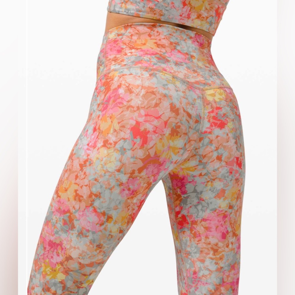 lululemon | size 6 Align Pant 25" Inflorescence Multi